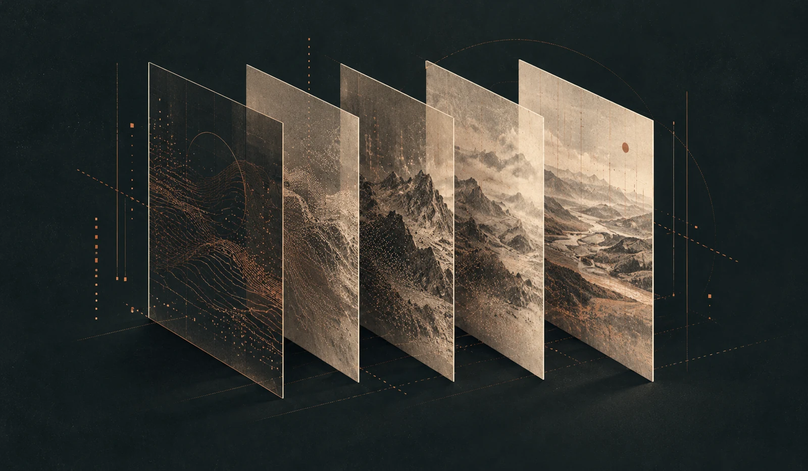 Studi arah visual Strata